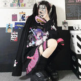 Kawaii Harajuku Sweatshirt mit Langarm für den ultimativen E-Girl Style
