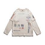 T-Shirts mit Asiatischen Schriftzügen Alternativer Look für jede Stimmun