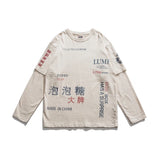 T-Shirts mit Asiatischen Schriftzügen Alternativer Look für jede Stimmun