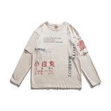 T-Shirts mit Asiatischen Schriftzügen Alternativer Look für jede Stimmun