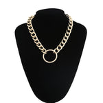 Massive chain Thick chains choker necklace