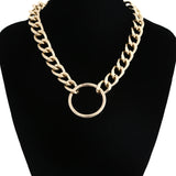 Massive chain Thick chains choker necklace