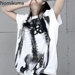 Harajuku-Graphik-T-Shirt E girl