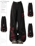 Baggy Butterfly Jeans im Vintage 90er Oversize Denim