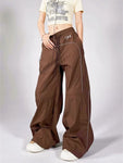 Gorpcore Cargo Pants für Frauen Baggy und Reflektieren
