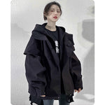 Unisex Y3K Funky Cargo-Jacke Oversized Techwear