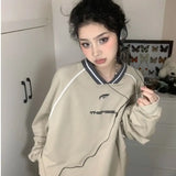 Oversized Sweatshirts für Frauen Korean Fashion