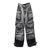 Y2K Multi-Pocket Cargo Pants für den ultimativen Streetwear-Loo