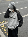 Koreanisches Y2K Retro Streetwear Langarmshirt