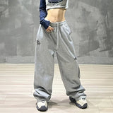 Hoch taillierte Jogginghose mit Stern-Design