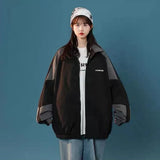 Y2kModische Baseballjacke für Damen im Hip Hop Stil