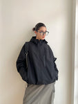 Damen Windbreaker Jacke im Gorpcore-Stil mit Kapuz