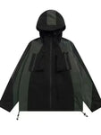 Gorpcore Kapuzenjacke für Frauen Oversize Windbreaker im japanischen Techwear-Stil