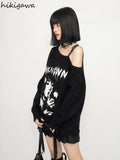 Strapazierfähiger Oversized Pullover mit „UNKNOWN“-Druck