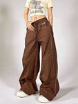 Gorpcore Cargo Pants für Frauen Baggy und Reflektieren