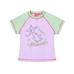 Harajuku Kawaii T-Shirt mit Dinosaurier-Aufdruck – Trendiger Y2K-Look