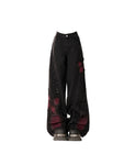 Baggy Butterfly Jeans im Vintage 90er Oversize Denim