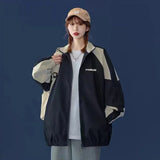 Y2kModische Baseballjacke für Damen im Hip Hop Stil