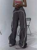 Gorpcore Cargo Pants für Frauen Baggy und Reflektieren