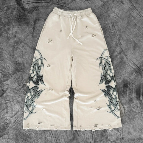 Y3K Traumhafte Destroyed Sweatpants