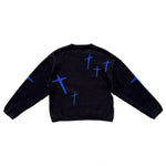 Gothic Pullover mit einzigartigem Design Hochwertige Wintermode im Retro-Sti