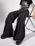 Gorpcore Cargo Pants für Frauen Baggy und Reflektieren