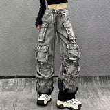Y2K Multi-Pocket Cargo Pants für den ultimativen Streetwear-Loo
