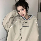 Oversized Sweatshirts für Frauen Korean Fashion