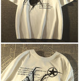 Oversize EGirl T-Shirt mit Grafikprint