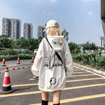 Pull-Over Style E-Girl Harajuku mit Kawaii Hasenmotiv