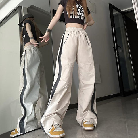Y2K Techwear Sweatpants Women Streetwear
