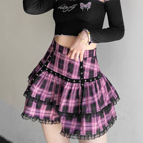 Loltita Gothic Harajuku Röcke für Mädchen